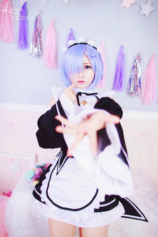 Cosplay福利/兰幼金 cos蕾姆