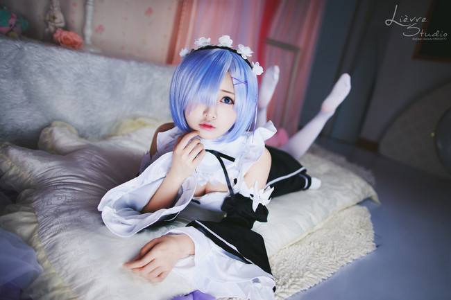 Cosplay福利/兰幼金 cos蕾姆