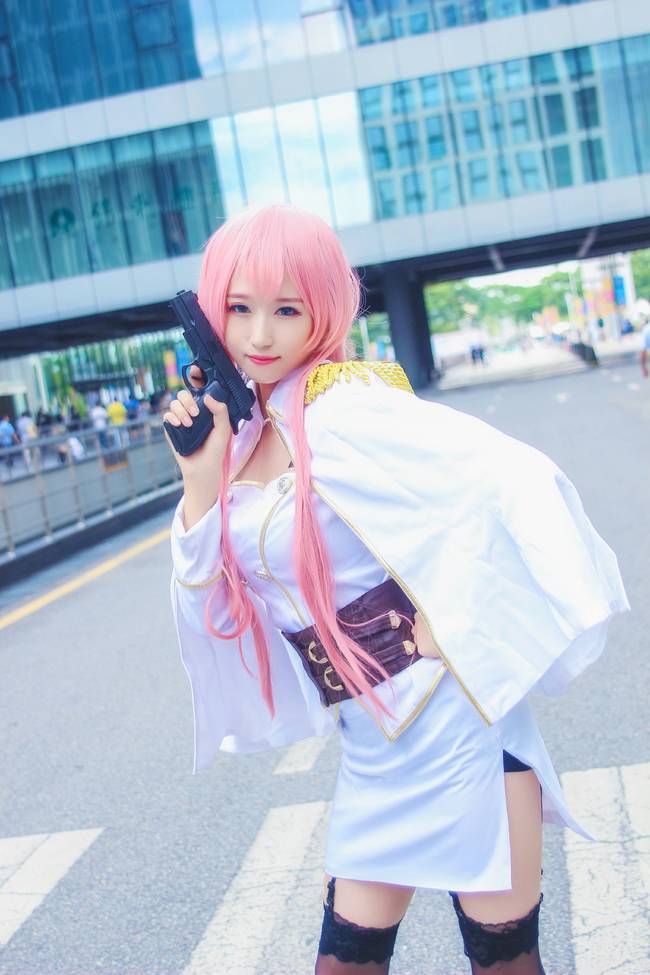 Cosplay福利/性感美女御姐黑丝美腿cosplay福利 小姐姐