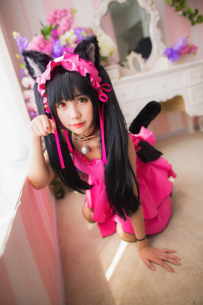 Cosplay福利/约会大作战时崎狂三黑丝美腿cosplay福利诱惑