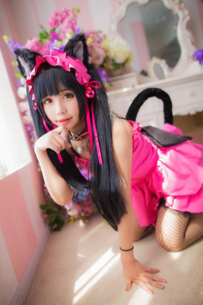 Cosplay福利/约会大作战时崎狂三黑丝美腿cosplay福利诱惑