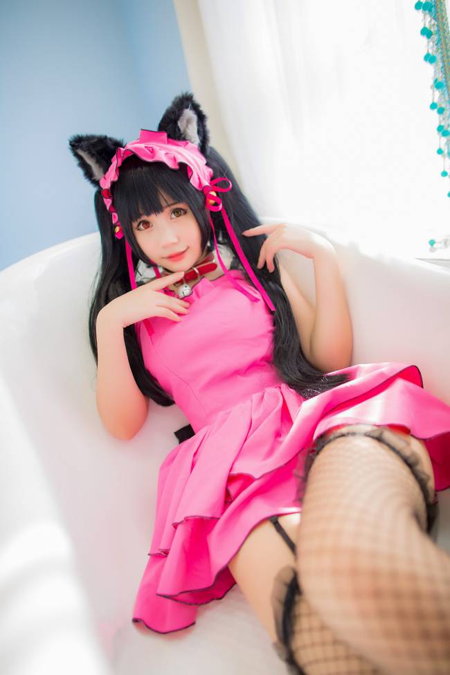 Cosplay福利/约会大作战时崎狂三黑丝美腿cosplay福利诱惑