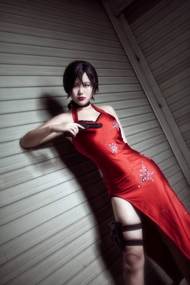 Cosplay福利/生化危机5艾达·王性感美女腿控cosplay福利