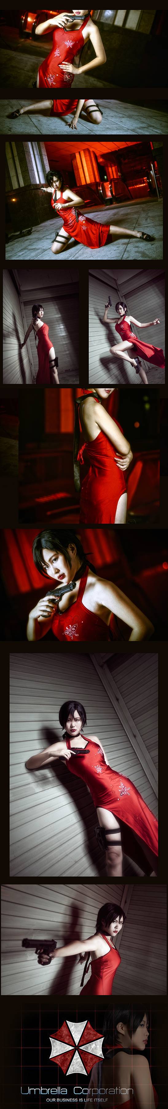 Cosplay福利/生化危机5艾达·王性感美女腿控cosplay福利