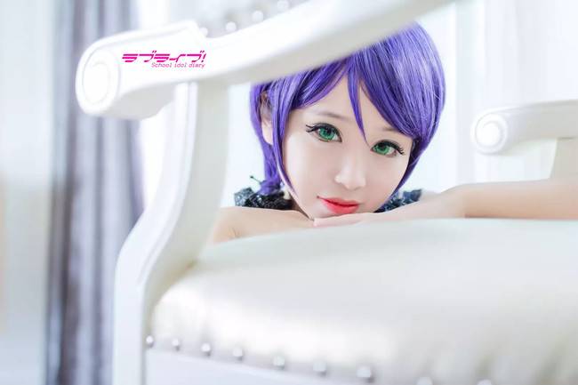 Cosplay福利/Love Live!东条希巨乳美腿cosplay美女私房福利