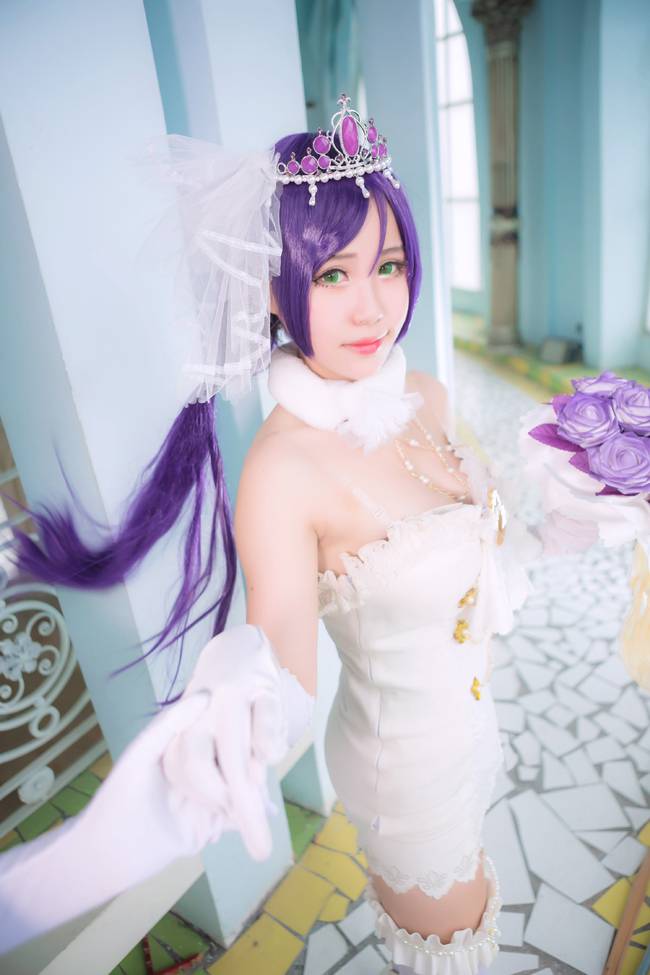 Cosplay福利/Love Live!东条希巨乳美腿cosplay美女私房福利