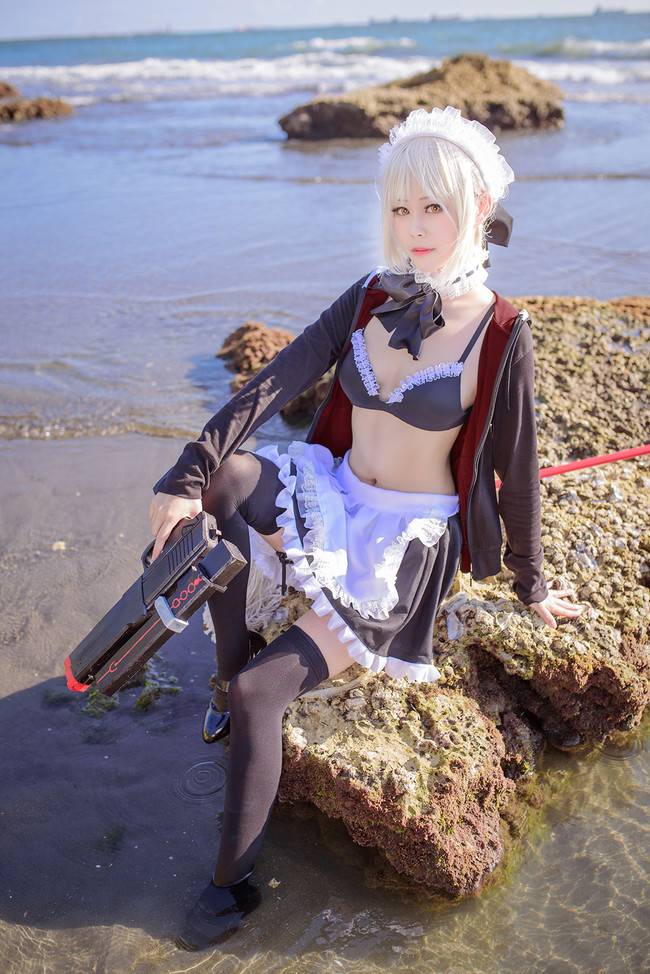 Cosplay福利/2017夏日泳装季! 黑吾王 水著ver.