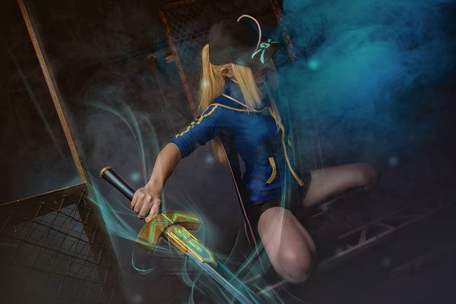 Cosplay福利/FateGrandOrder迷之女主角X性感美腿cosplay福利