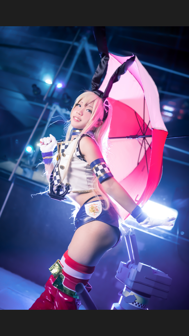 Cosplay福利/舰队Collection岛风美女cosplay福利身材火辣