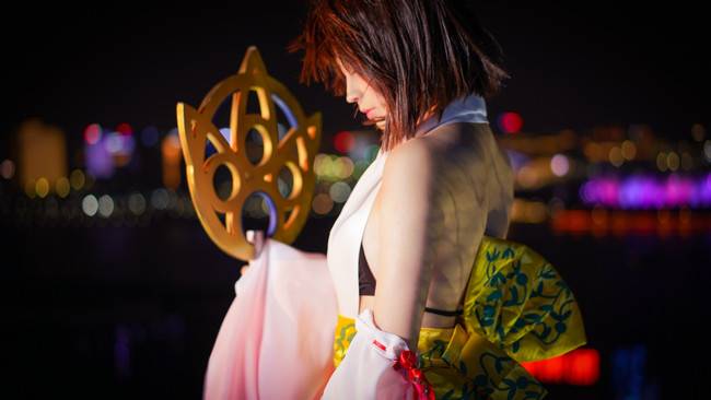 Cosplay福利/原作:最终幻想X 角色:尤娜 Cn:-猫大-