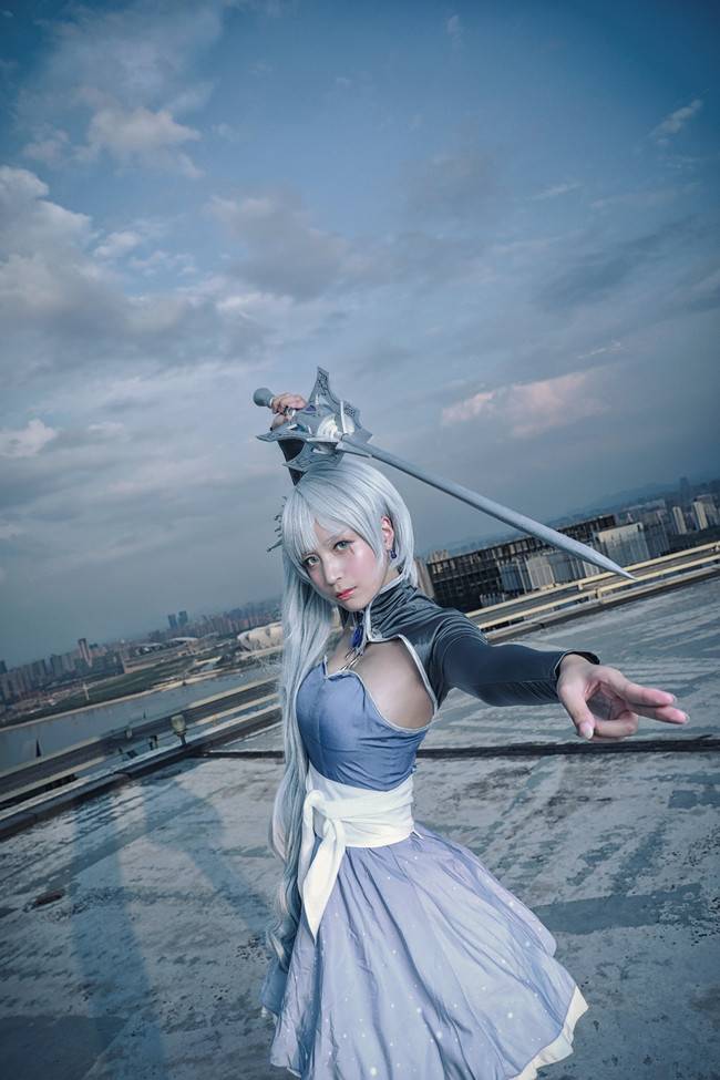 Cosplay福利/原作:RWBY 角色:Weiss Schnee Cn:-猫大-