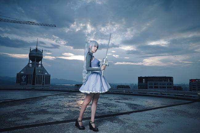 Cosplay福利/原作:RWBY 角色:Weiss Schnee Cn:-猫大-