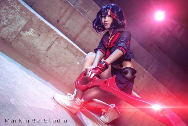 Cosplay福利/KILL la KILL 缠流子美腿福利cosplay图片