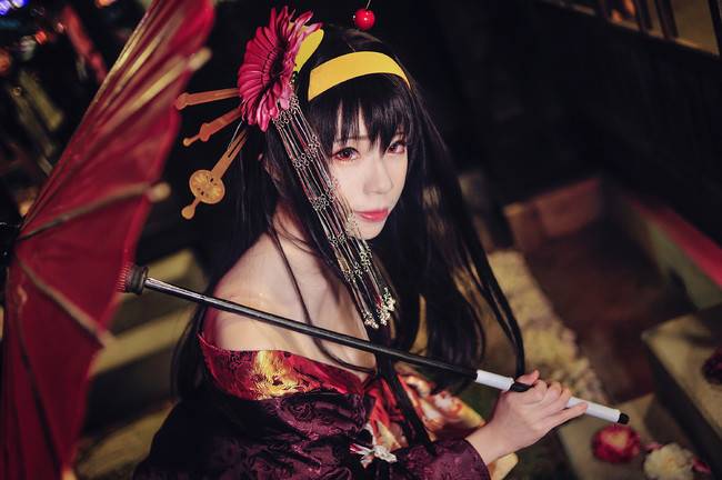 Cosplay福利/原作:路人女主的养成方法 角色:霞之丘诗羽 Cn:赤鬼-Akaoni