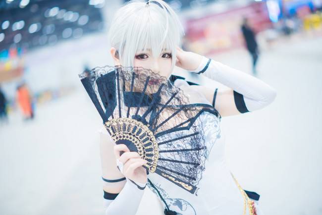 Cosplay福利/「场照」弱音 金丝雀旗袍ver.