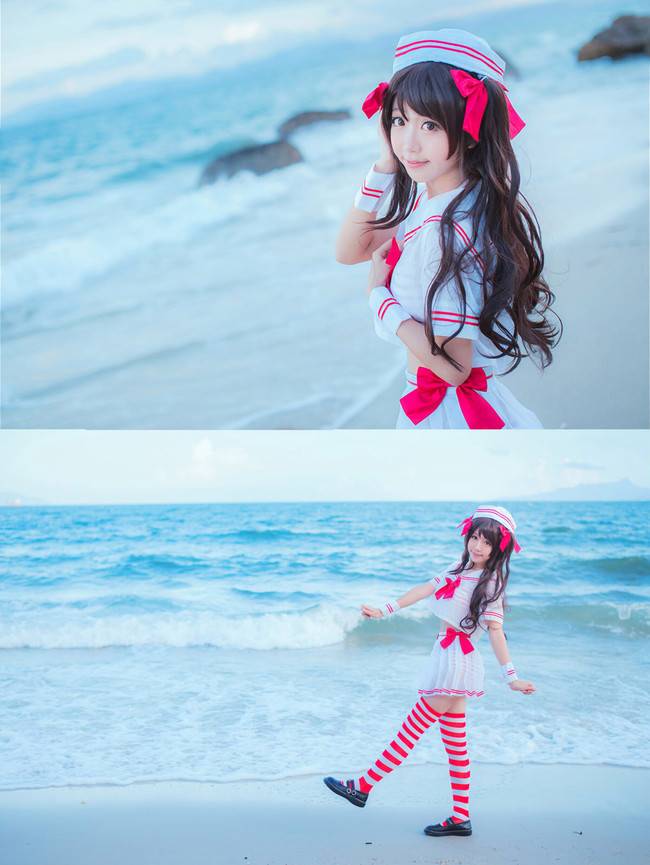 Cosplay福利/偶像大师岛村卯月 萝莉腿控丝袜cosplay福利