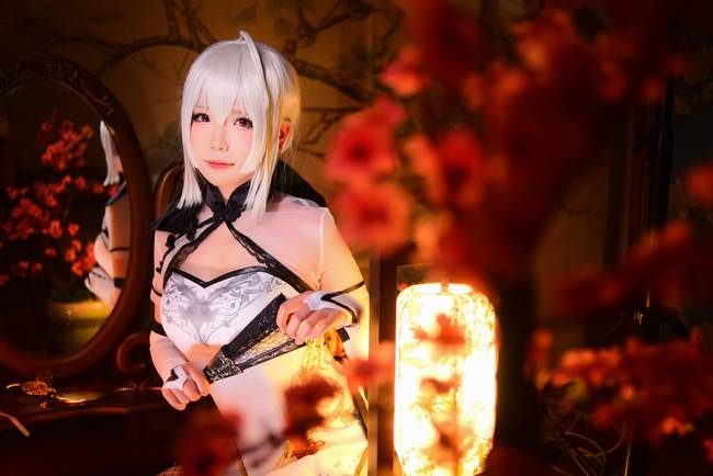 Cosplay福利/VOCALIOD 弱音ハク 金丝雀ver.