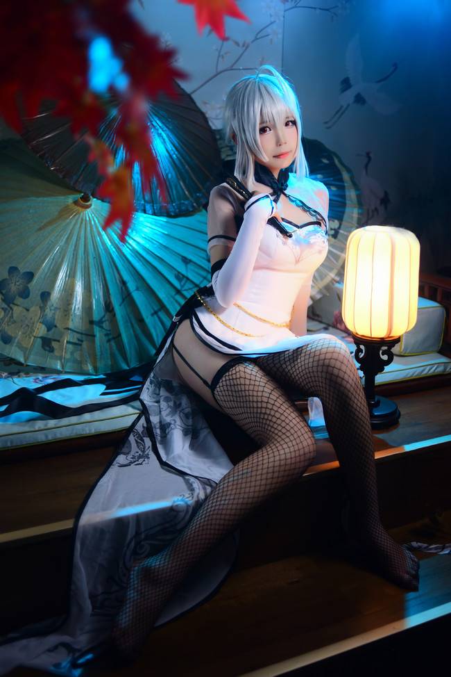 Cosplay福利/VOCALIOD 弱音ハク 金丝雀ver.