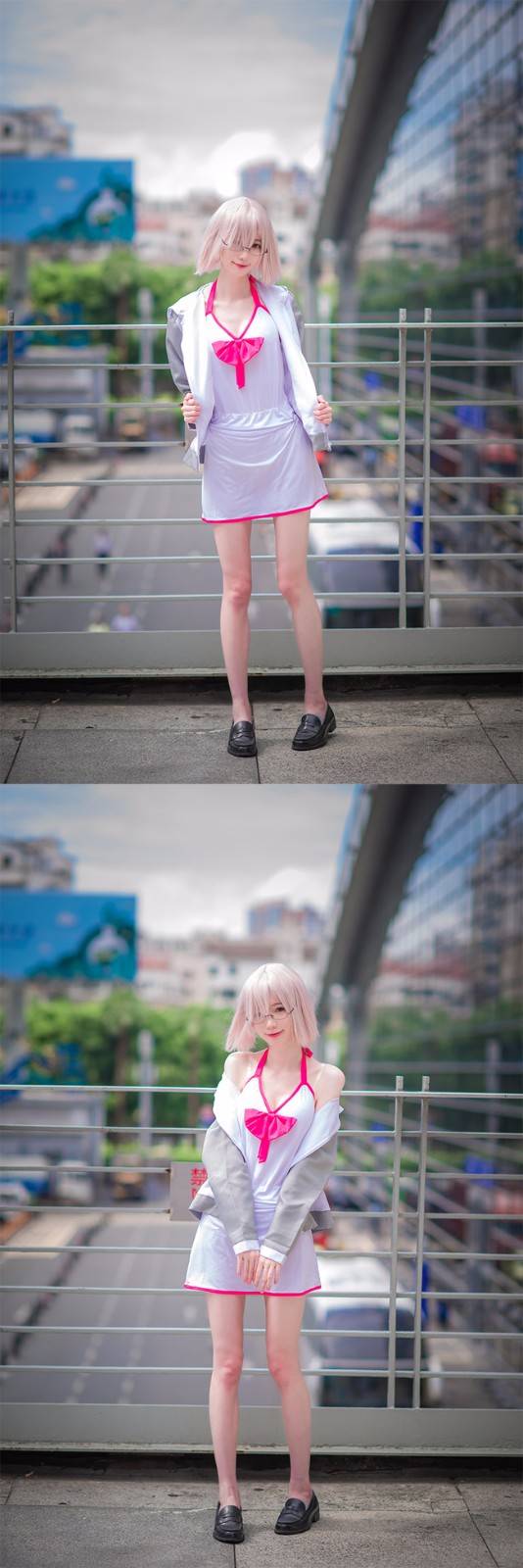 Cosplay福利/玛修水着cos