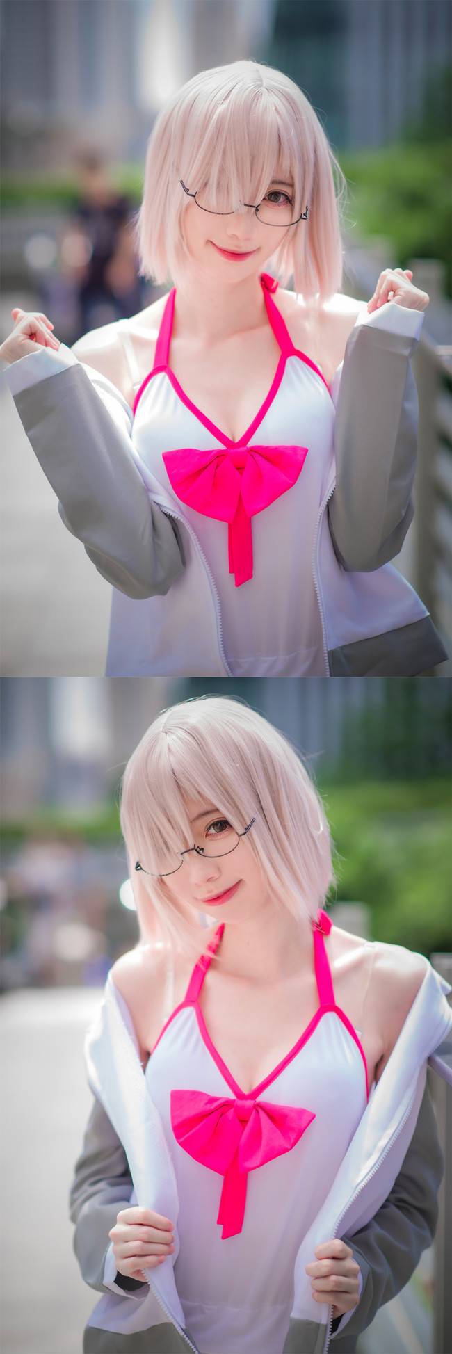 Cosplay福利/玛修水着cos