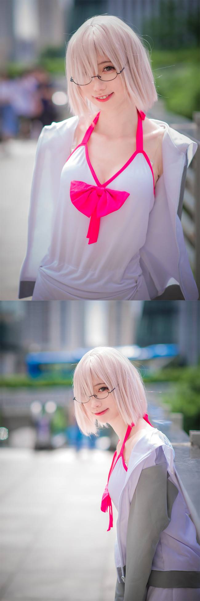 Cosplay福利/玛修水着cos