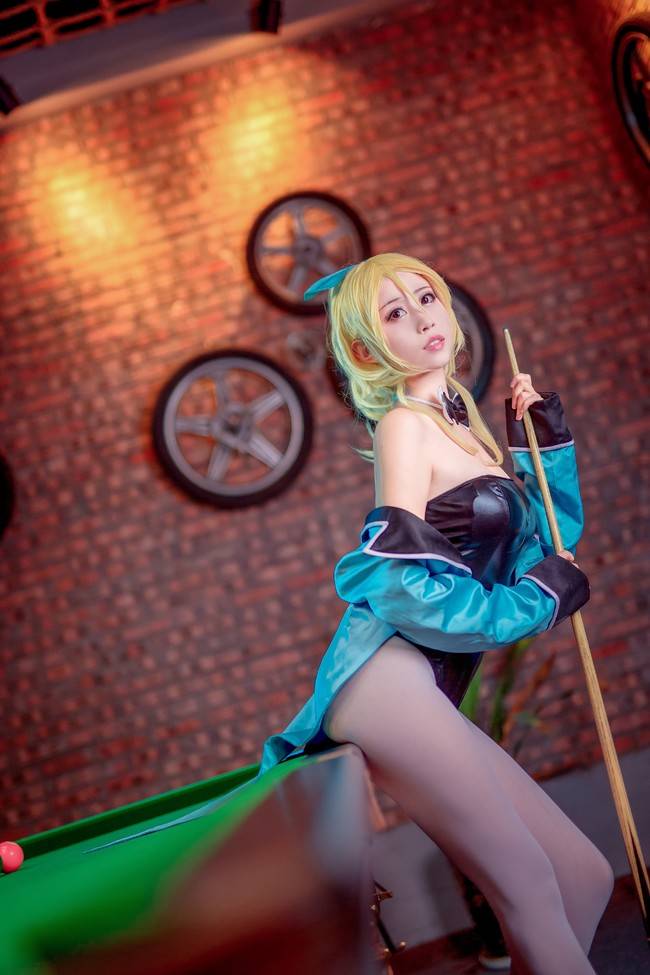 Cosplay福利/绚濑绘里 Cn:林妤LINYU 灰丝袜美腿