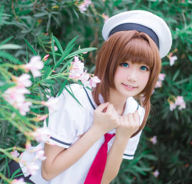 Cosplay福利/【魔卡少女樱】木之本樱夏季Ver.校服