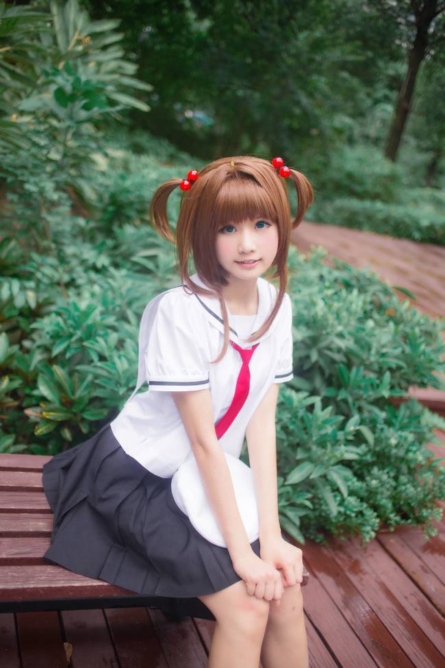 Cosplay福利/【魔卡少女樱】木之本樱夏季Ver.校服