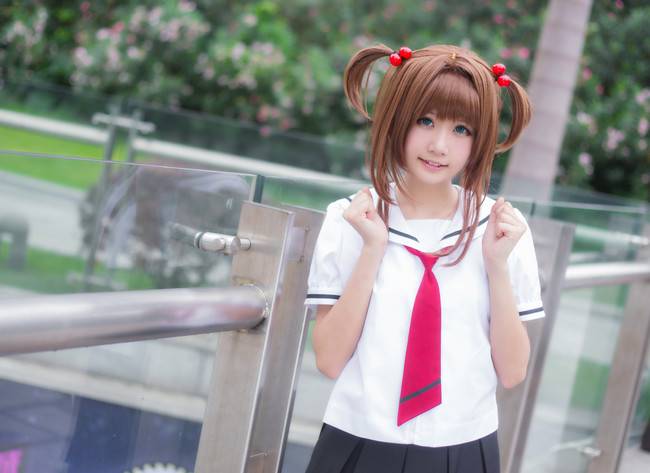 Cosplay福利/【魔卡少女樱】木之本樱夏季Ver.校服