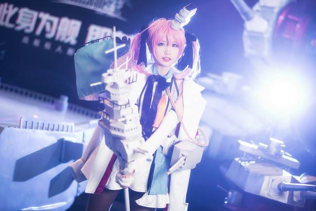 Cosplay福利/bilibiliworld 碧蓝航线-萨拉托加 cos 场照