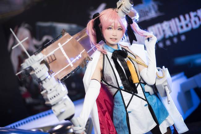 Cosplay福利/bilibiliworld 碧蓝航线-萨拉托加 cos 场照