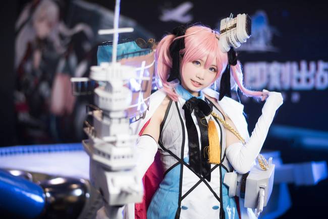 Cosplay福利/bilibiliworld 碧蓝航线-萨拉托加 cos 场照