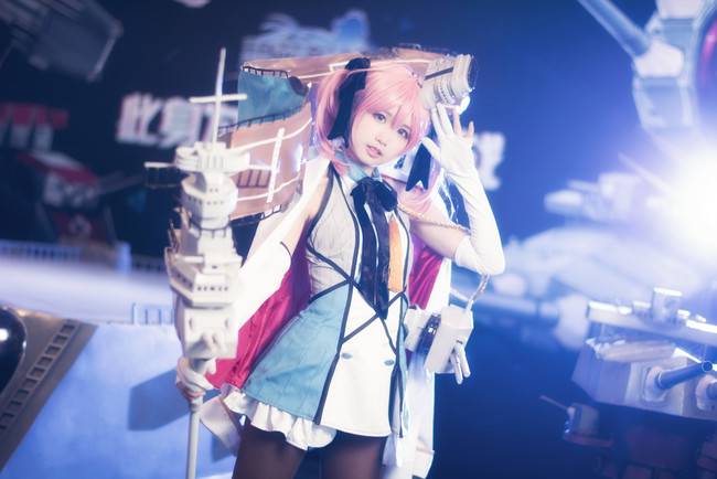 Cosplay福利/bilibiliworld 碧蓝航线-萨拉托加 cos 场照
