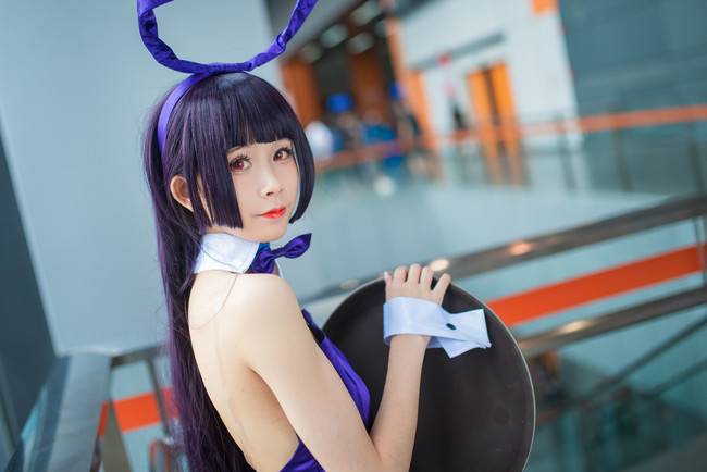 Cosplay福利/黑猫 远坂凛 兔女郎场照