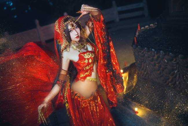 Cosplay福利/原作:剑侠情缘网络版叁 角色:探雪 Cn:阿八八八w