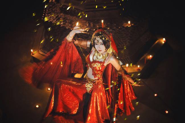 Cosplay福利/原作:剑侠情缘网络版叁 角色:探雪 Cn:阿八八八w