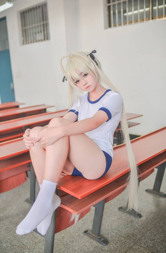Cosplay福利/缘之空春日野穹 腿控cosplay美女萝莉福利 体操服