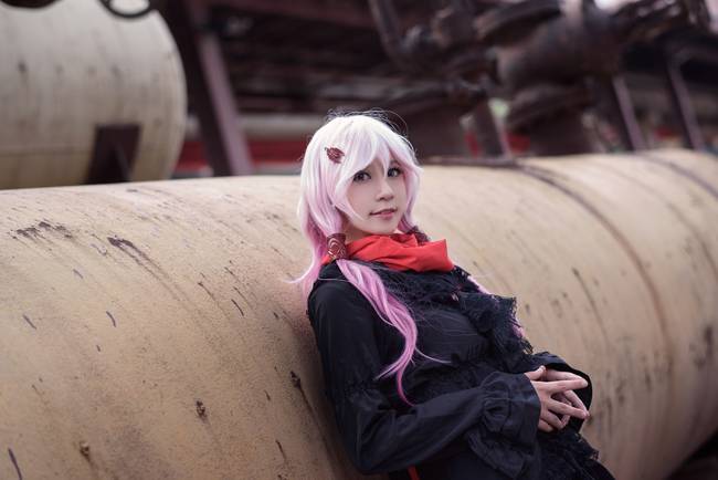 Cosplay福利/罪恶王冠Chelly性感美腿黑丝cosplay美女图片