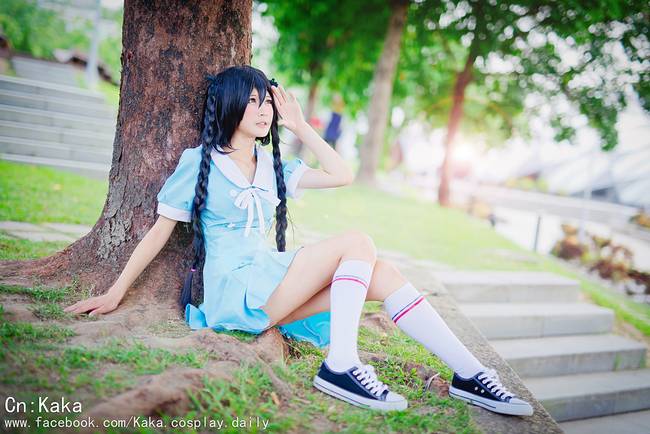 Cosplay福利/K-ON! 中野梓清纯美女美腿cosplay福利