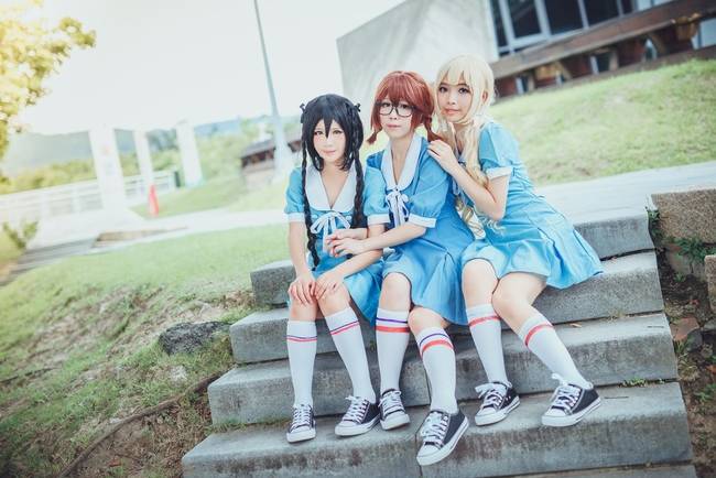 Cosplay福利/K-ON! 中野梓清纯美女美腿cosplay福利