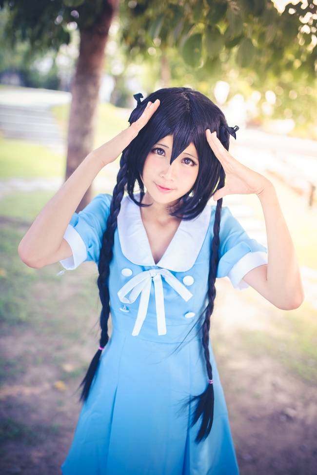 Cosplay福利/K-ON! 中野梓清纯美女美腿cosplay福利