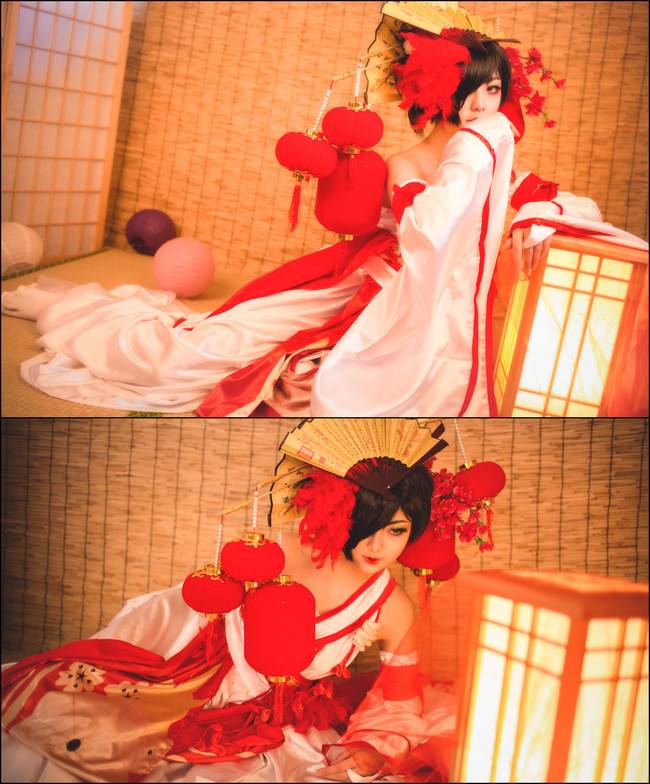 Cosplay福利/黑塔利亚本田菊古装美女私房cosplay福利图片