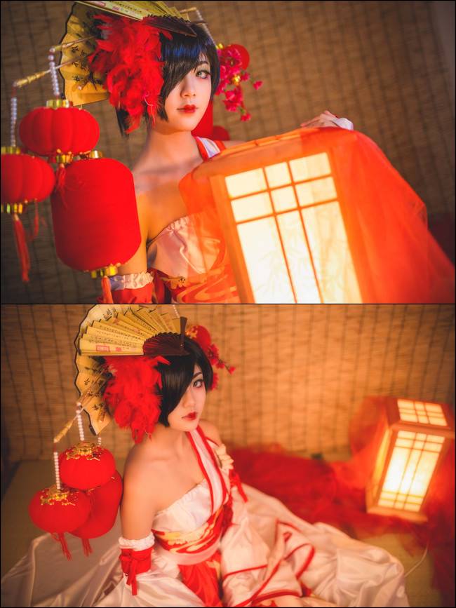 Cosplay福利/黑塔利亚本田菊古装美女私房cosplay福利图片