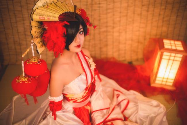 Cosplay福利/黑塔利亚本田菊古装美女私房cosplay福利图片