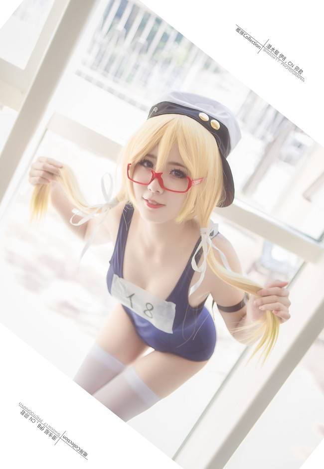 Cosplay福利/舰队Collection 伊8萝莉白丝死库水美腿cosplay福利图片