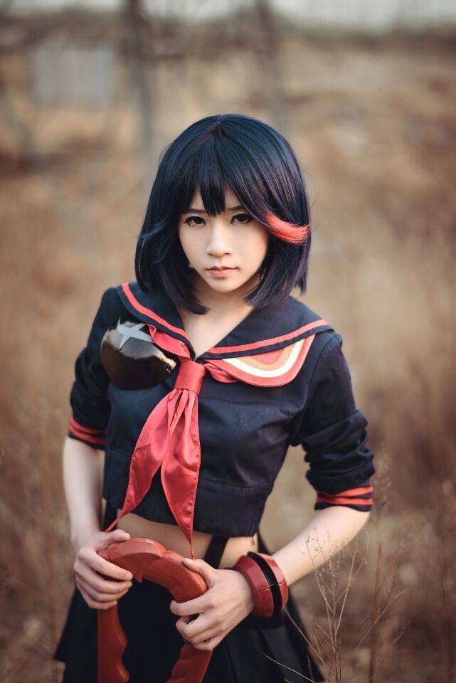 Cosplay福利/KILL la KILL缠流子美女腿玩年