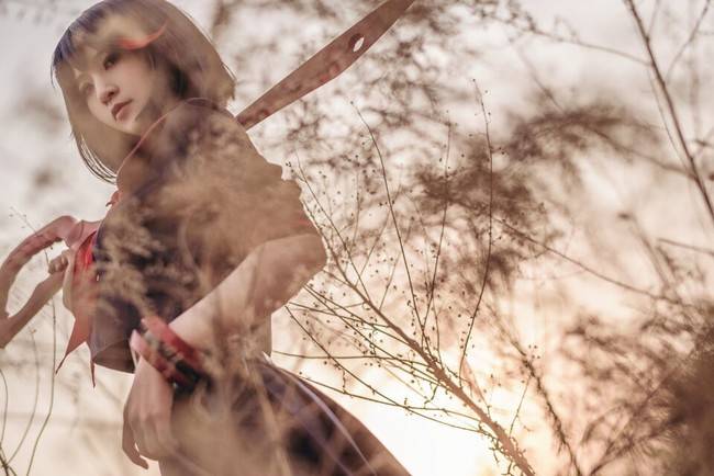 Cosplay福利/KILL la KILL缠流子美女腿玩年