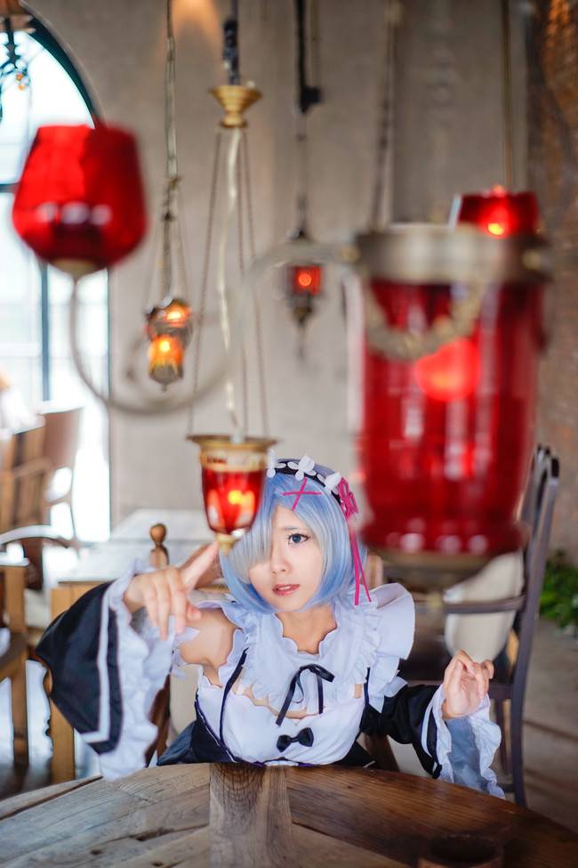 Cosplay福利/蕾姆 拉姆萝莉私房cosplay福利