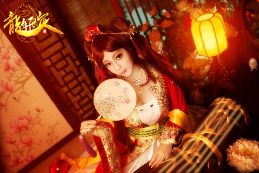 Cosplay福利/LOL英雄联盟龙年限定琴瑟仙女cos美女图片