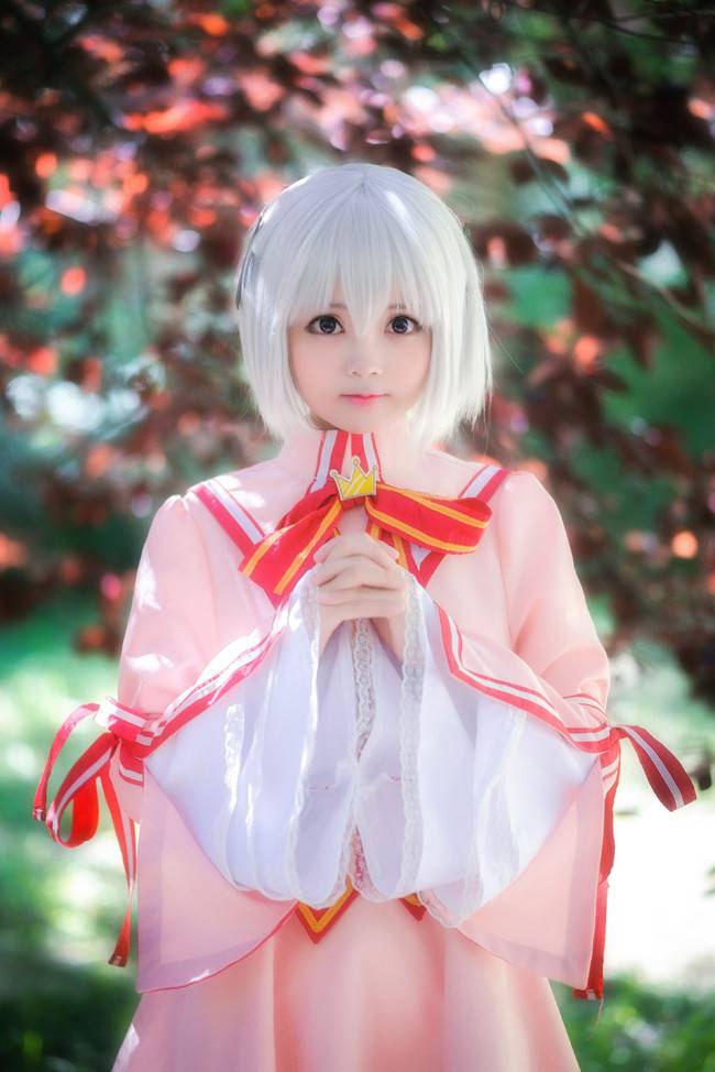 Cosplay福利/Rewrite：篝 唯美萝莉萌妹子